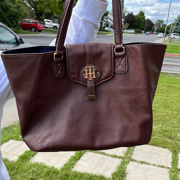 A vintage Tommy Hilfiger Brown bag - Picture 3 of 3